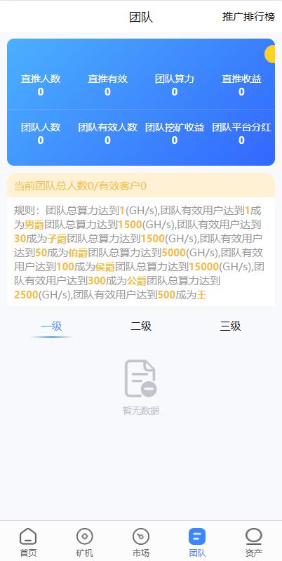 全新uinapp矿机交易系统/质押锁仓/市场交易/全球分红/多语言矿机投资 详情图 9