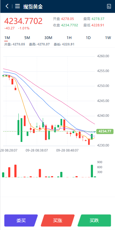 多语言黄金微盘系统/贵金属外汇交易/时间盘/前端uniapp 详情图 4