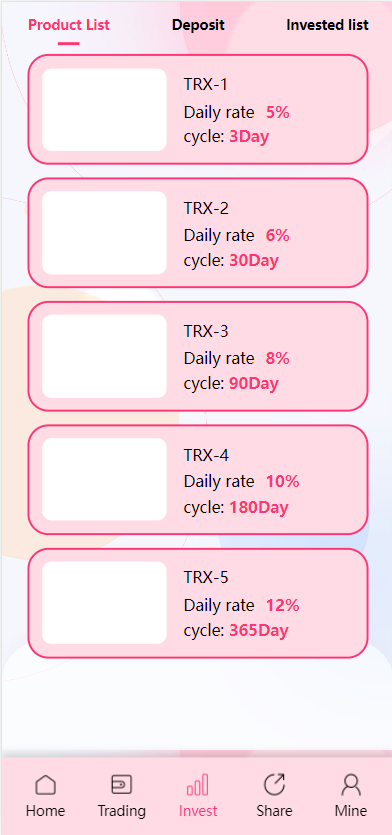 多语言trx/usdt钱包理财/区块链算力矿池/Difi流动性TRX理财分红 详情图 6