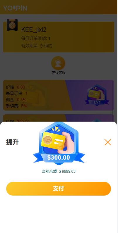 多语言海外抢单刷单系统/大转盘抽奖余利宝/代理后台/订单自动匹配 详情图 11