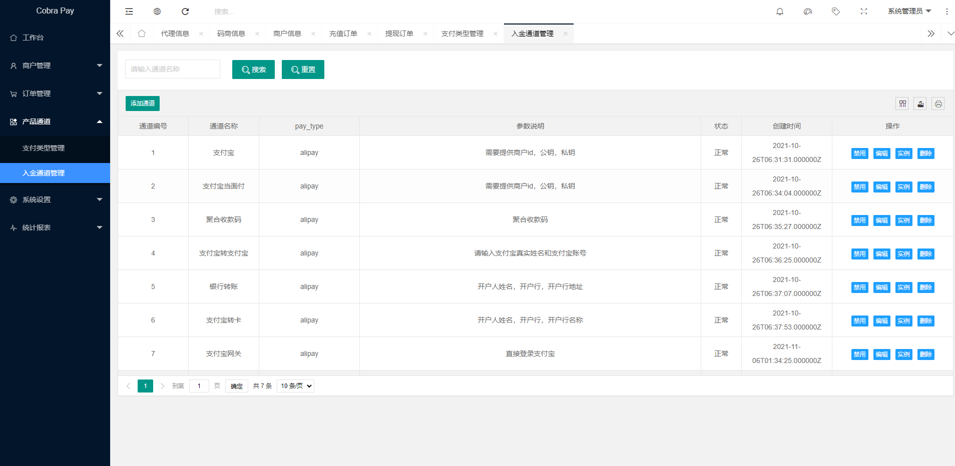 全新聚合支付系统/四方支付/码商系统/免签支付系统 详情图 4