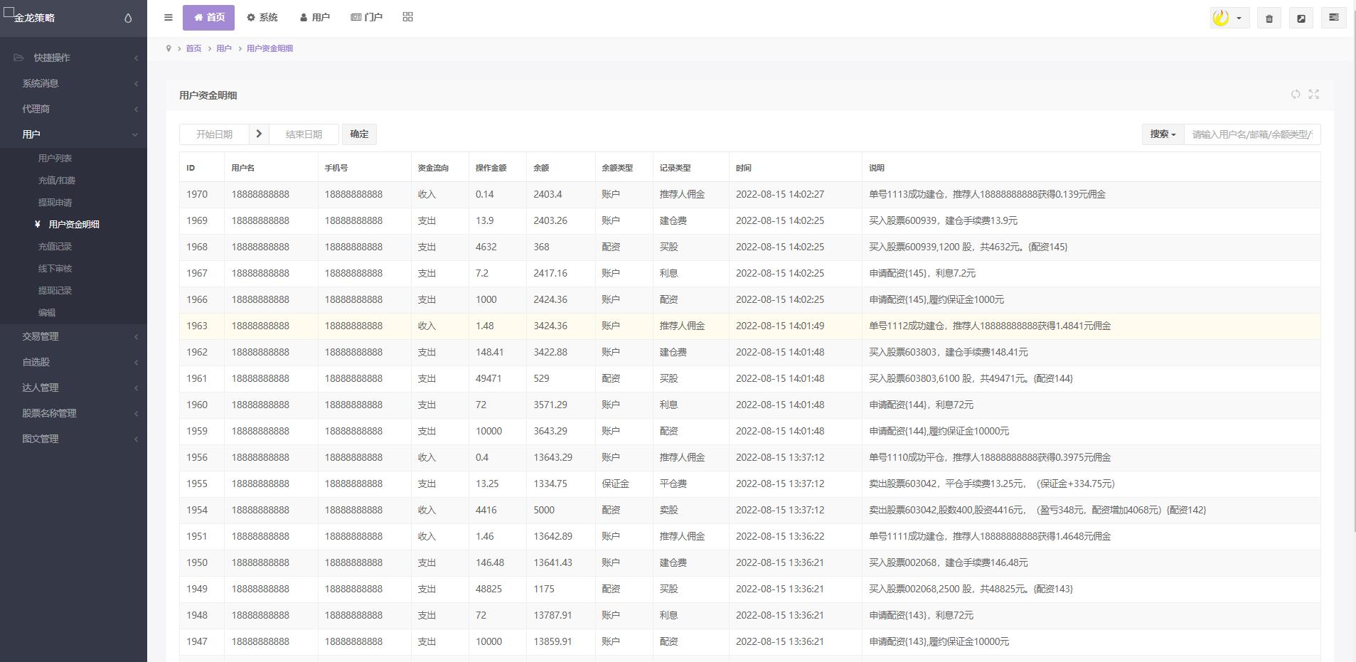 2022修复版策略配资系统/A股股票系统/买点策略 详情图 13