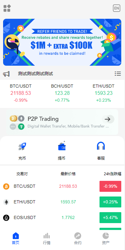 二开版多语言秒合约交易所系统/区块链交易所系统/完整脚本任务 详情图 5