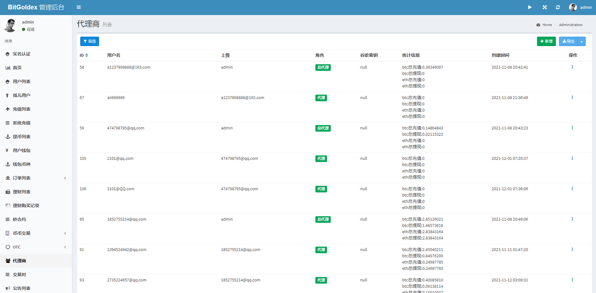多语言交易所系统/永续币币秒合约交易/质押理财交易所 详情图 19