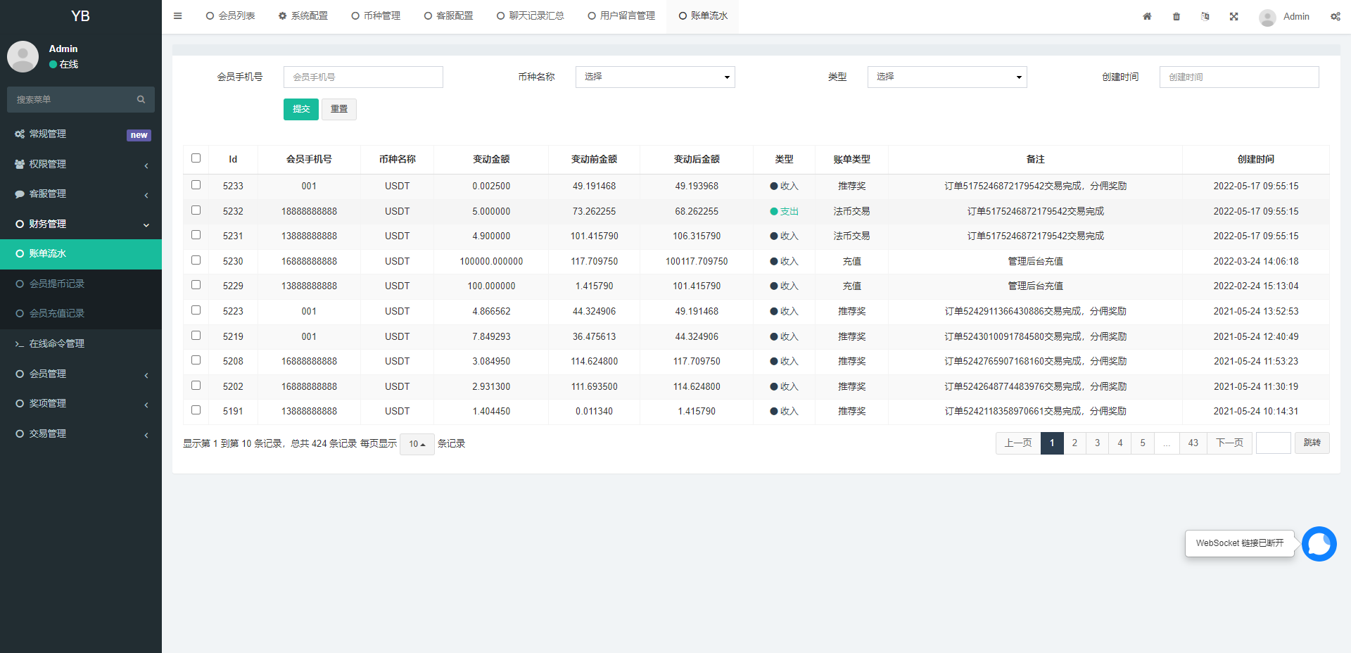 区块链OTC承兑商系统/usdt场外交易/虚拟币担保交易系统 详情图 21