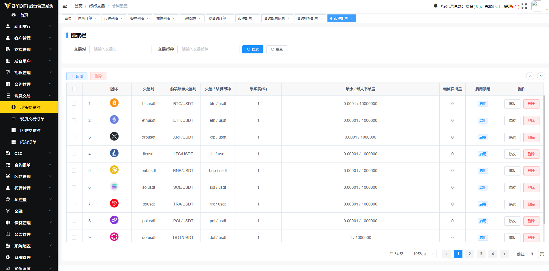 多语言JAVA交易所/合约/期权/平台币/跟单/行情控制 详情图 24