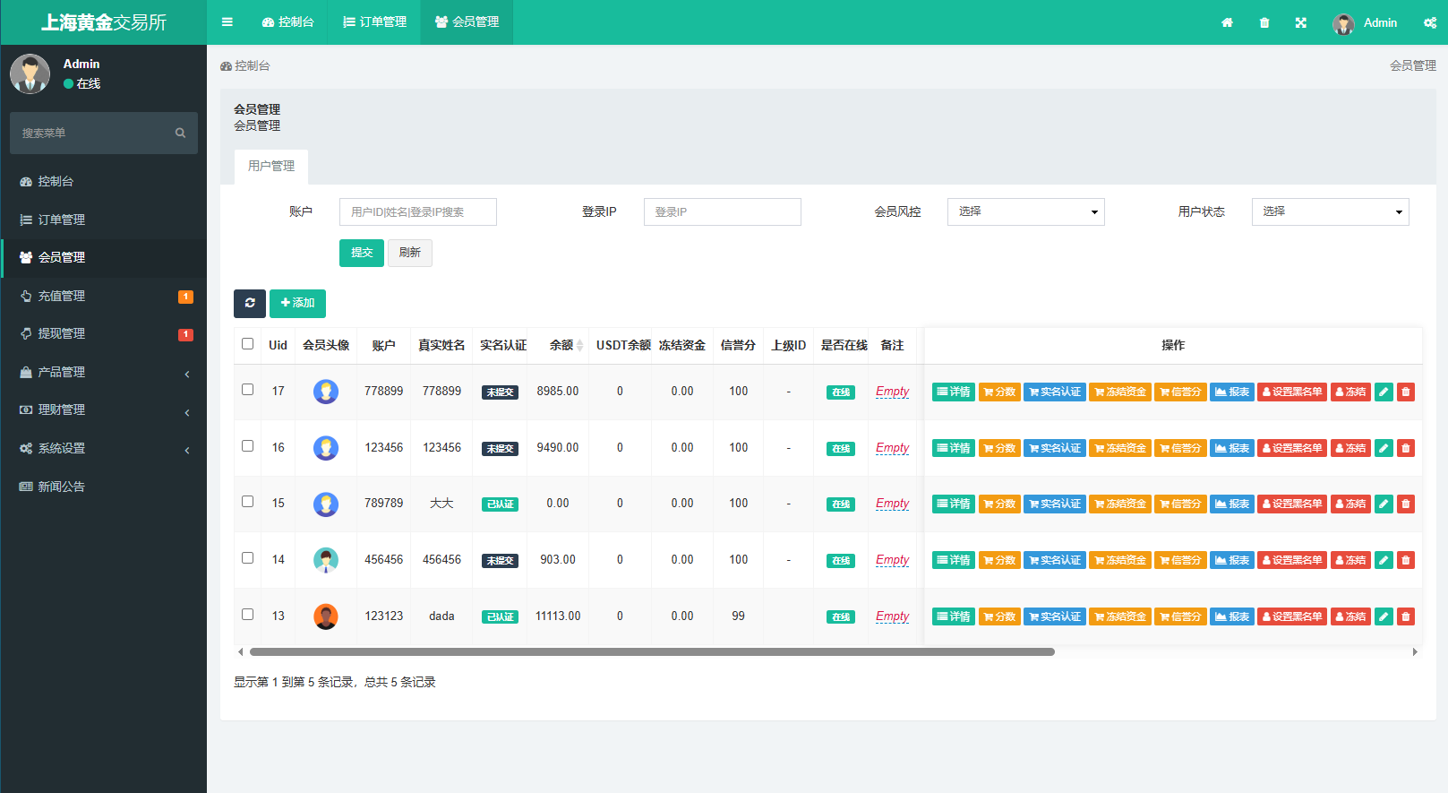 多语言黄金微盘系统/贵金属外汇交易/时间盘/前端uniapp 详情图 15