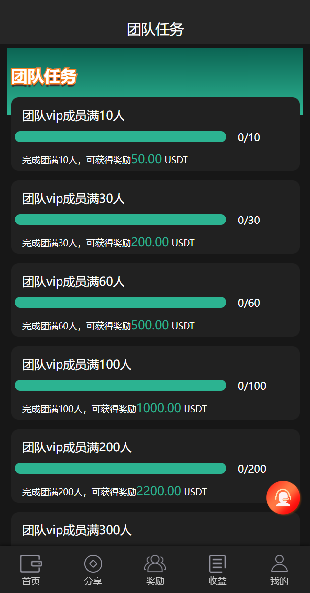 新版多语言矿机系统/usdt矿机/usdt质押生息/拉新任务 详情图 8
