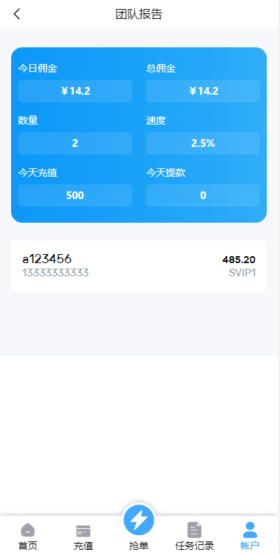 多语言订单自动匹配系统/海外抢单刷单系统/分组杀/代理后台 详情图 9