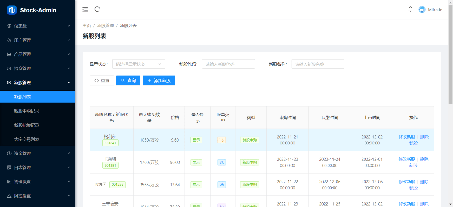 【优选源码】香港股票源码/大宗交易与新股申购系统源码/视频搭建教程 - 截图5
