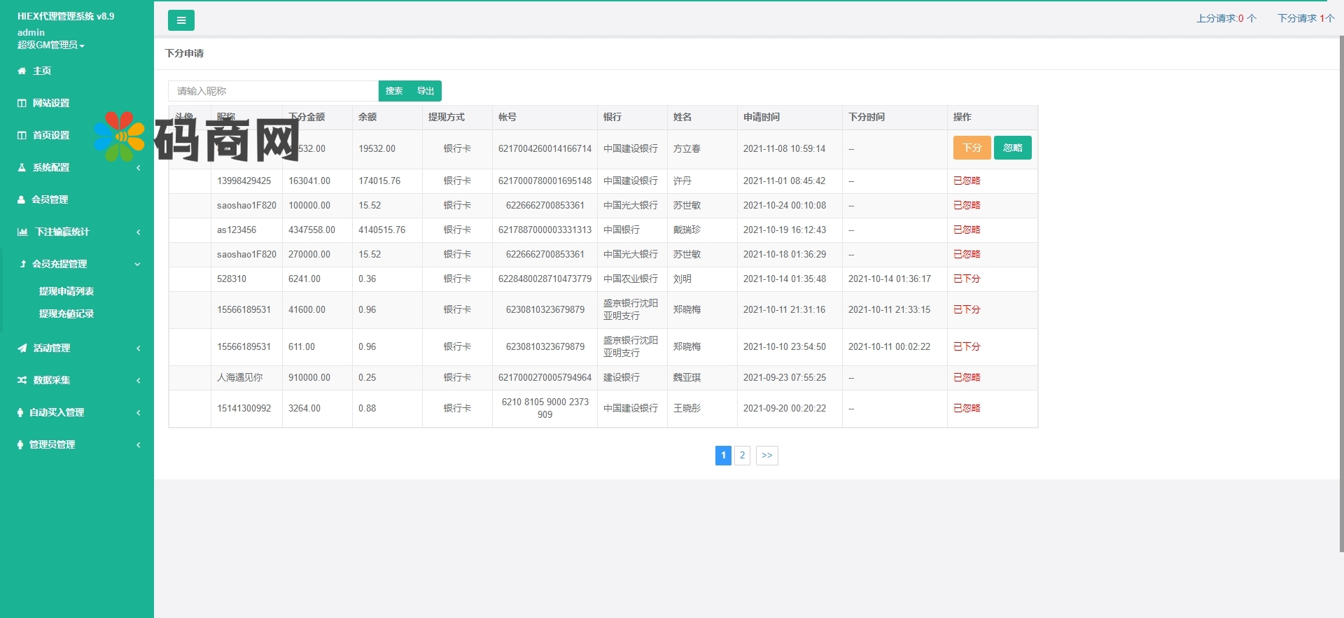 多语言伪交易所/外汇微盘系统/完美BTC/USDT交易所/前后端分离 详情图 11