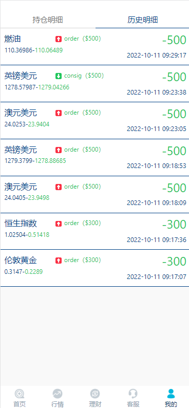 K线正常版外汇系统/微交易源码/双语言微盘系统 详情图 8