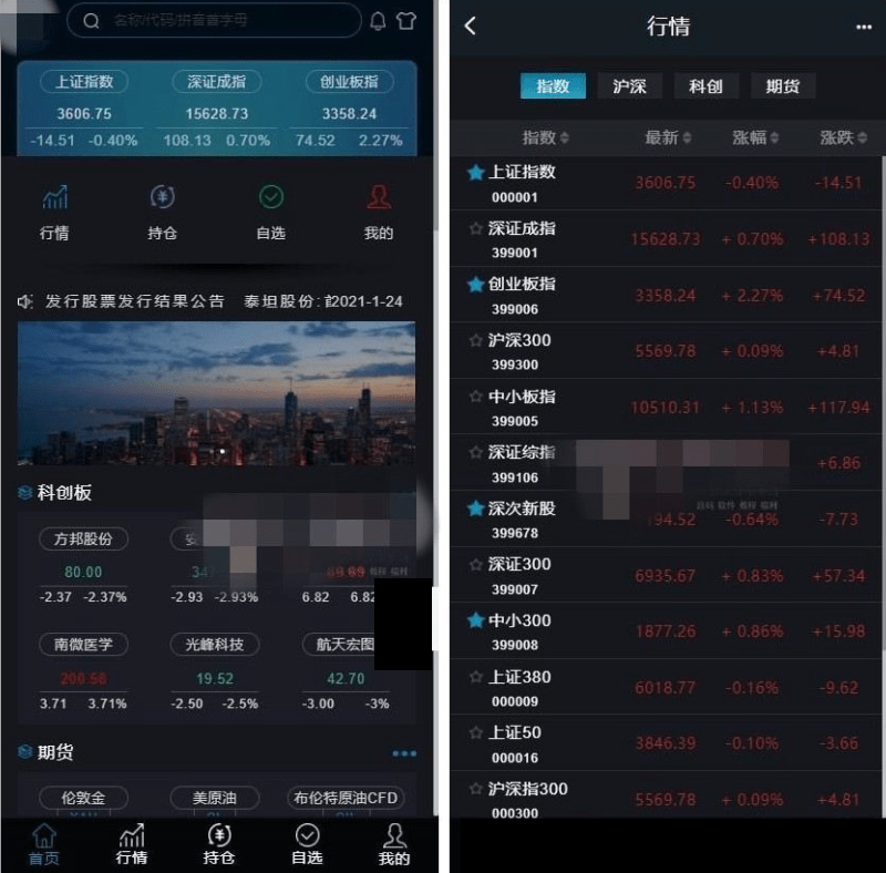 【优选源码】3.0新股申购功能+独立管理后台+实时分时线和K线/配资系统源码 - 截图3