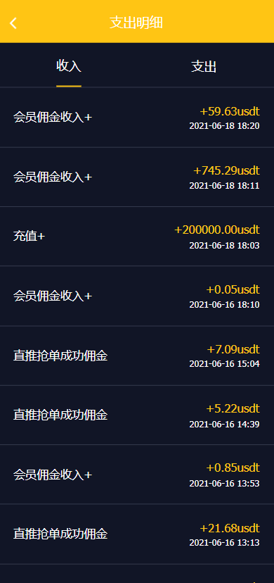 二开版USDT抢单系统/自动匹配订单/USDT跑分系统 详情图 9