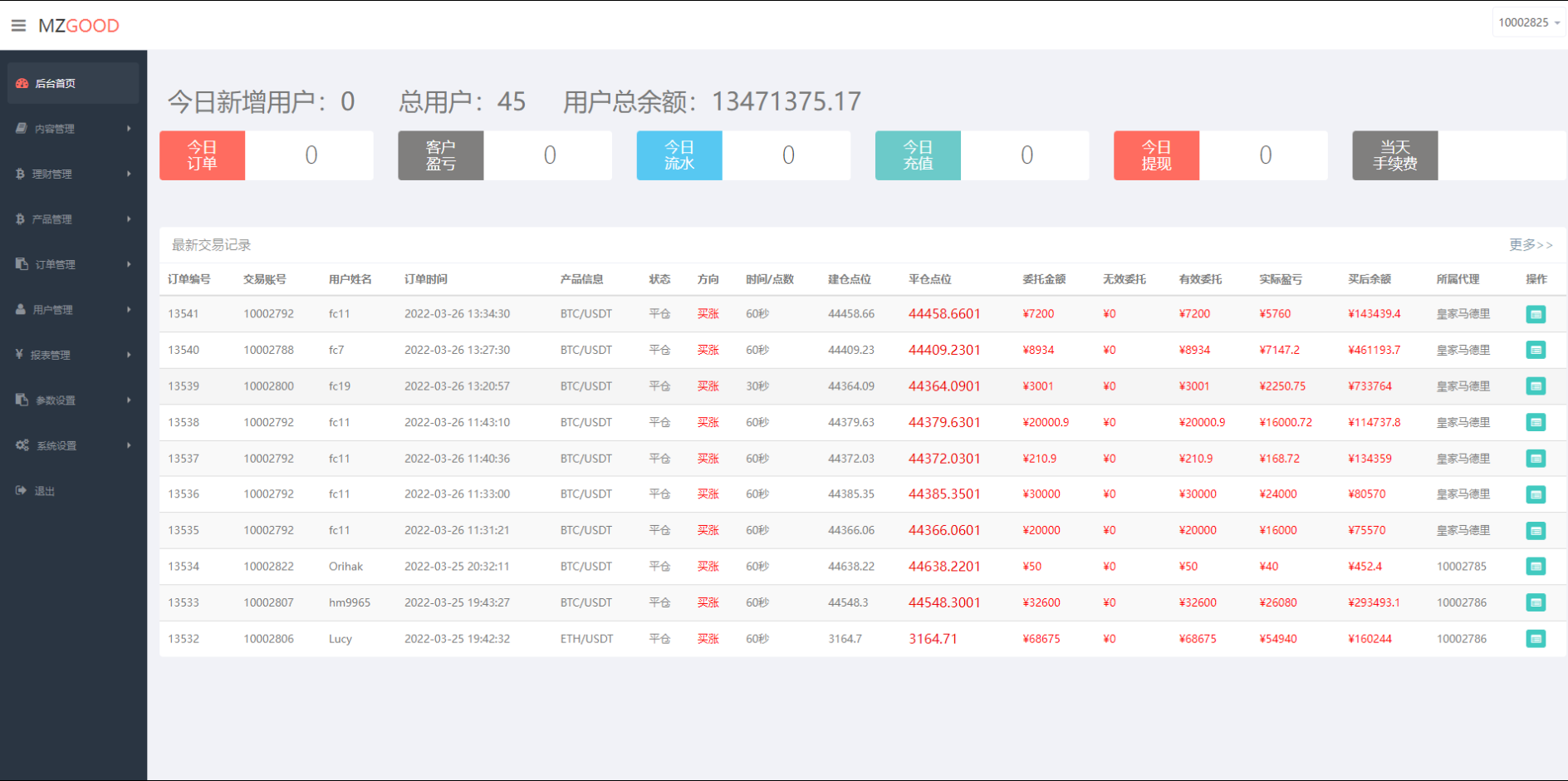 全新UI多语言微交易微盘系统/秒合约/质押理财/至尊二开交易所 详情图 17