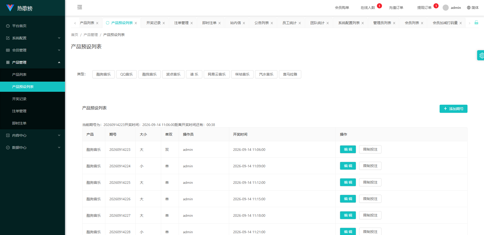音乐打榜伪商城系统/订单自动匹配/打码/代理后台 详情图 19