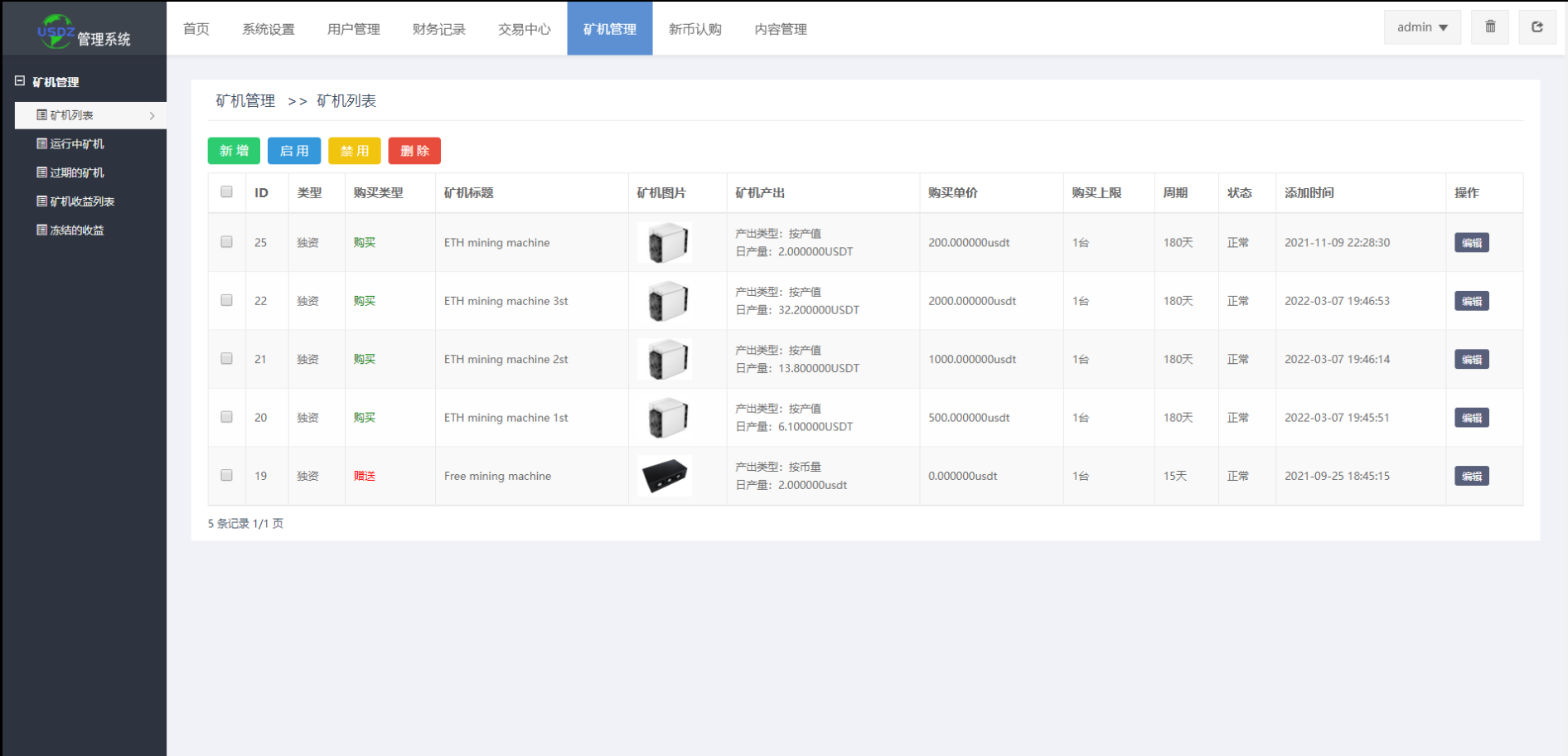 新版区块链交易所/币币交易/区块链矿机系统/多语言交易所 详情图 19