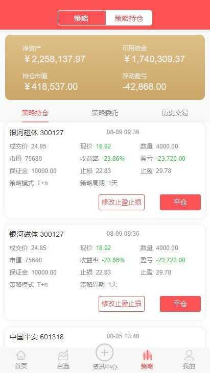 【优选源码】股票配资/策略系统 完美运营版 - 截图2