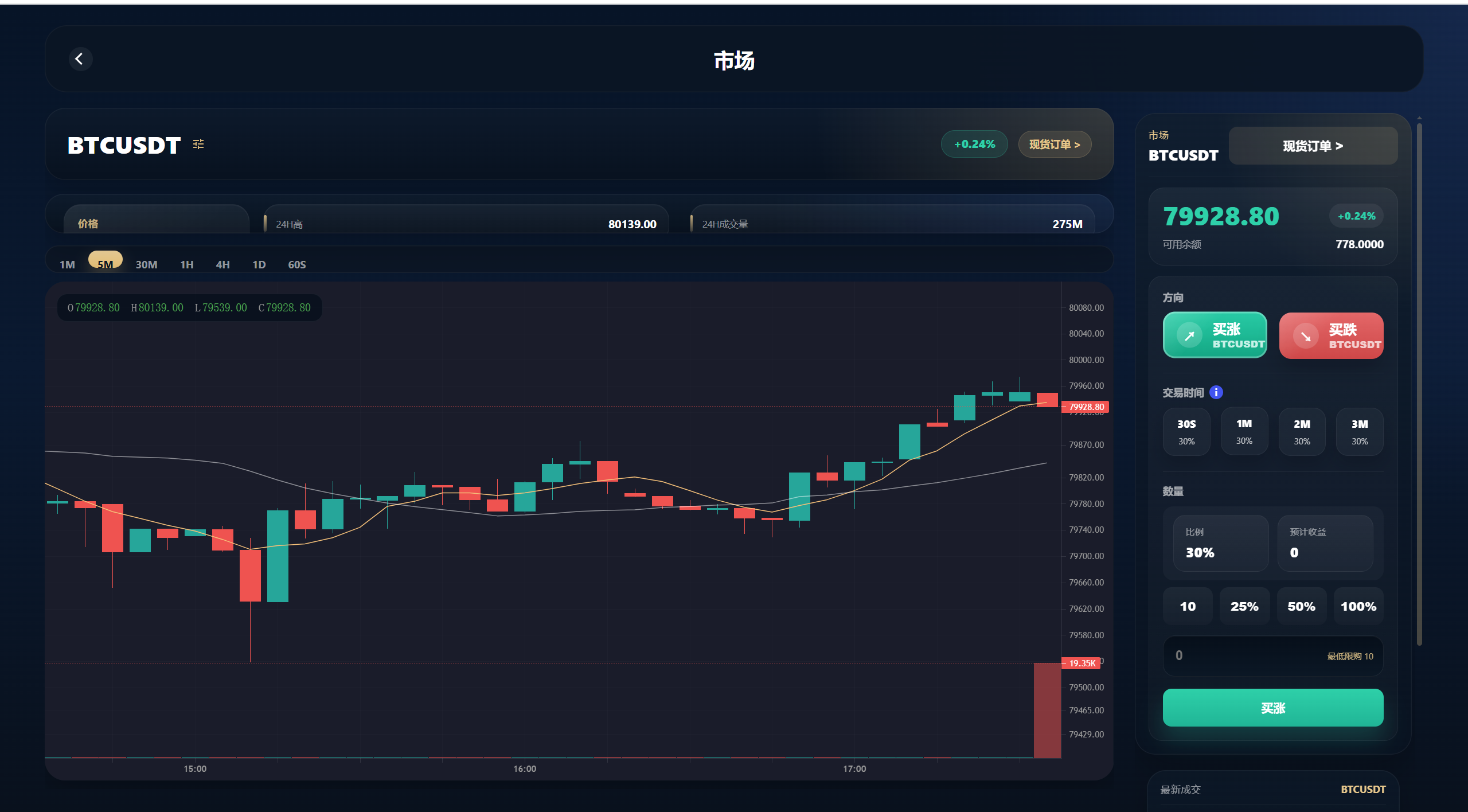 【优选源码】海外多语言自适应/Java数字货币与外汇微盘交易系统/Vue3源码 - 截图23