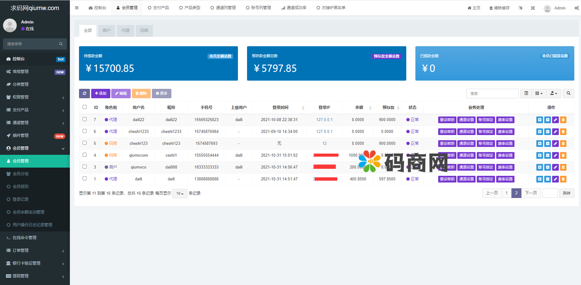 聚合支付系统/官方个人免签系统/三方支付系统稳定安全高并发 详情图 23