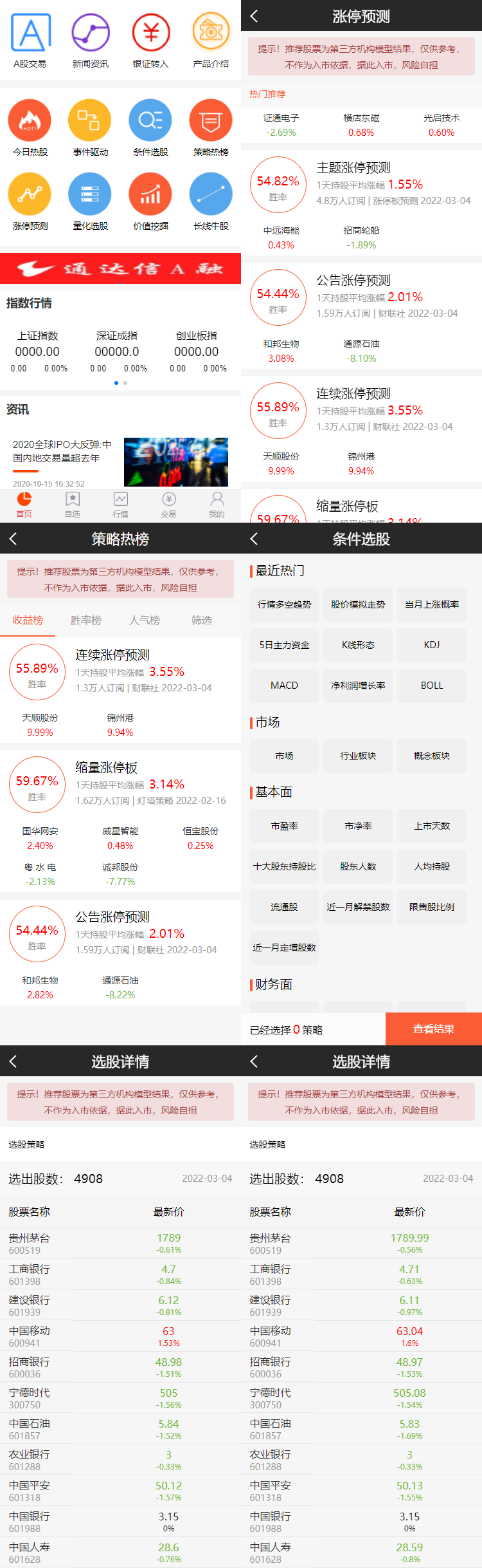 【优选源码】亲测源码专业级股票系统 股票金融 带新股申购 通信达源码下载 - 截图2