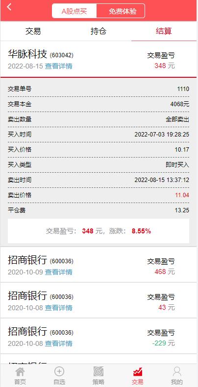 2022修复版策略配资系统/A股股票系统/买点策略 详情图 8