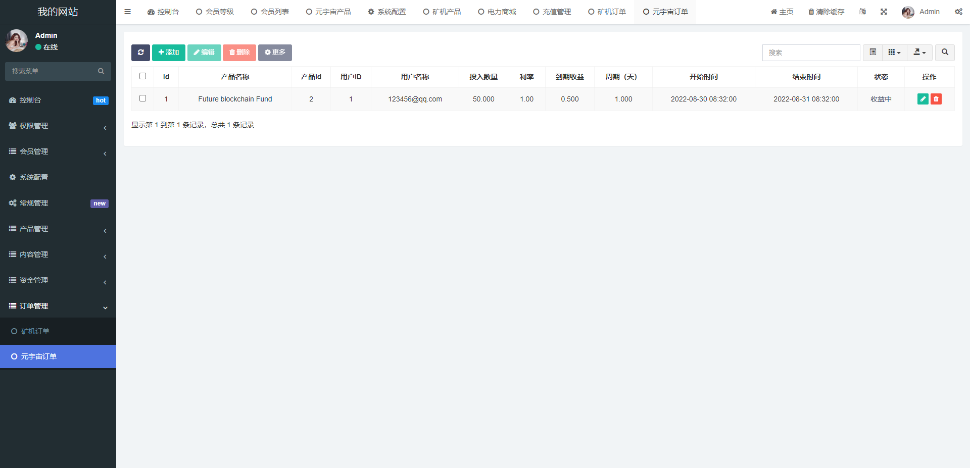海外版区块链投资系统/元宇宙投资理财系统/云矿机投资 详情图 20