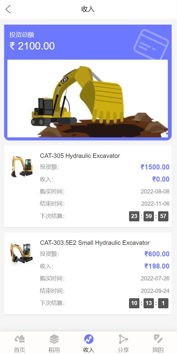运营版多语言印度矿机系统/投资理财系统/前后端分离/单独代理后台 详情图 8