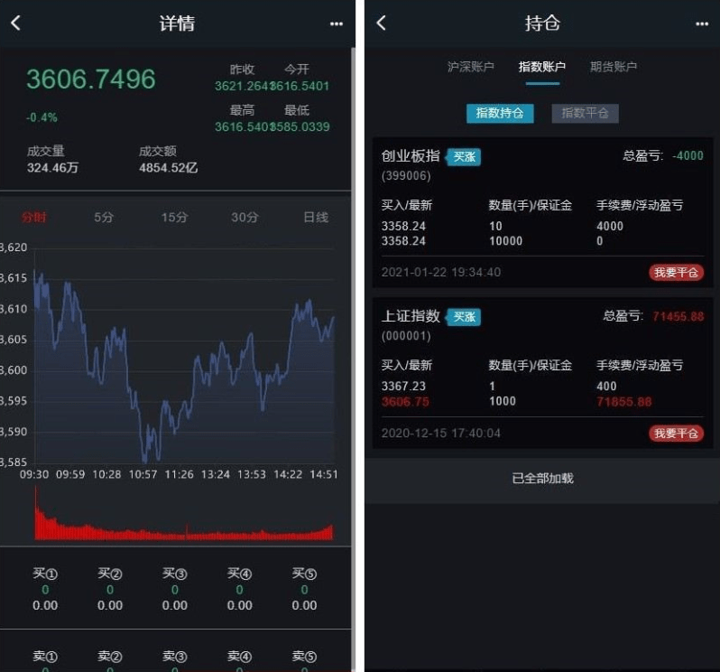 【优选源码】3.0新股申购功能+独立管理后台+实时分时线和K线/配资系统源码 - 截图2