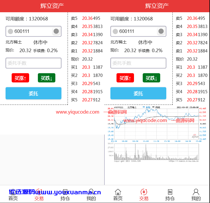 【优选源码】明文交易所两融融源码-资融券系统源码 策略 配资系统 T0 双向交易 个股 A股 平台 交 - 截图3
