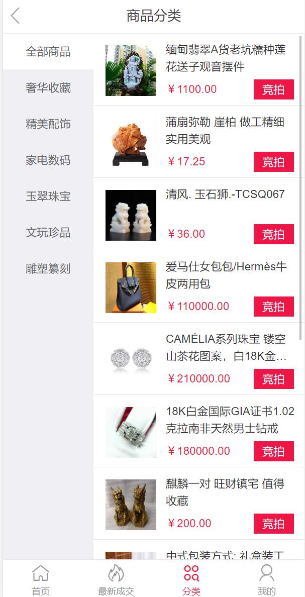 双语言版竞拍系统/竞拍转拍源码/竞拍商城/商场寄售系统 详情图 10