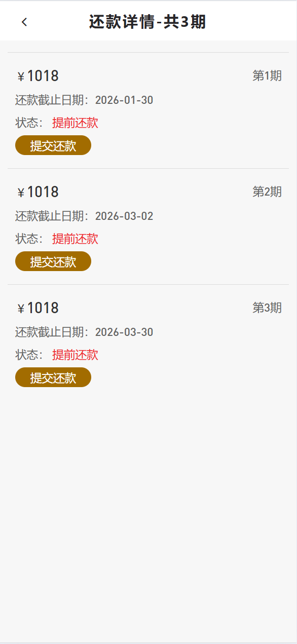 【优选代售】最新二开期期付贷款系统源码 - 截图4