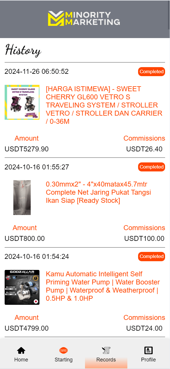 【优选代售】前端uniapp多语言二开刷单系统/海外抢单刷单系统/连单刷单源码 - 截图10