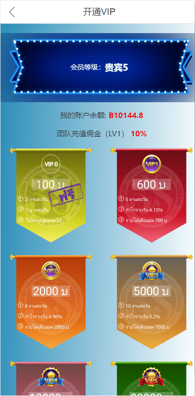 【优选代售】运营版海外抢单刷单系统/泰国刷单源码/多语言抢单刷单 - 截图7