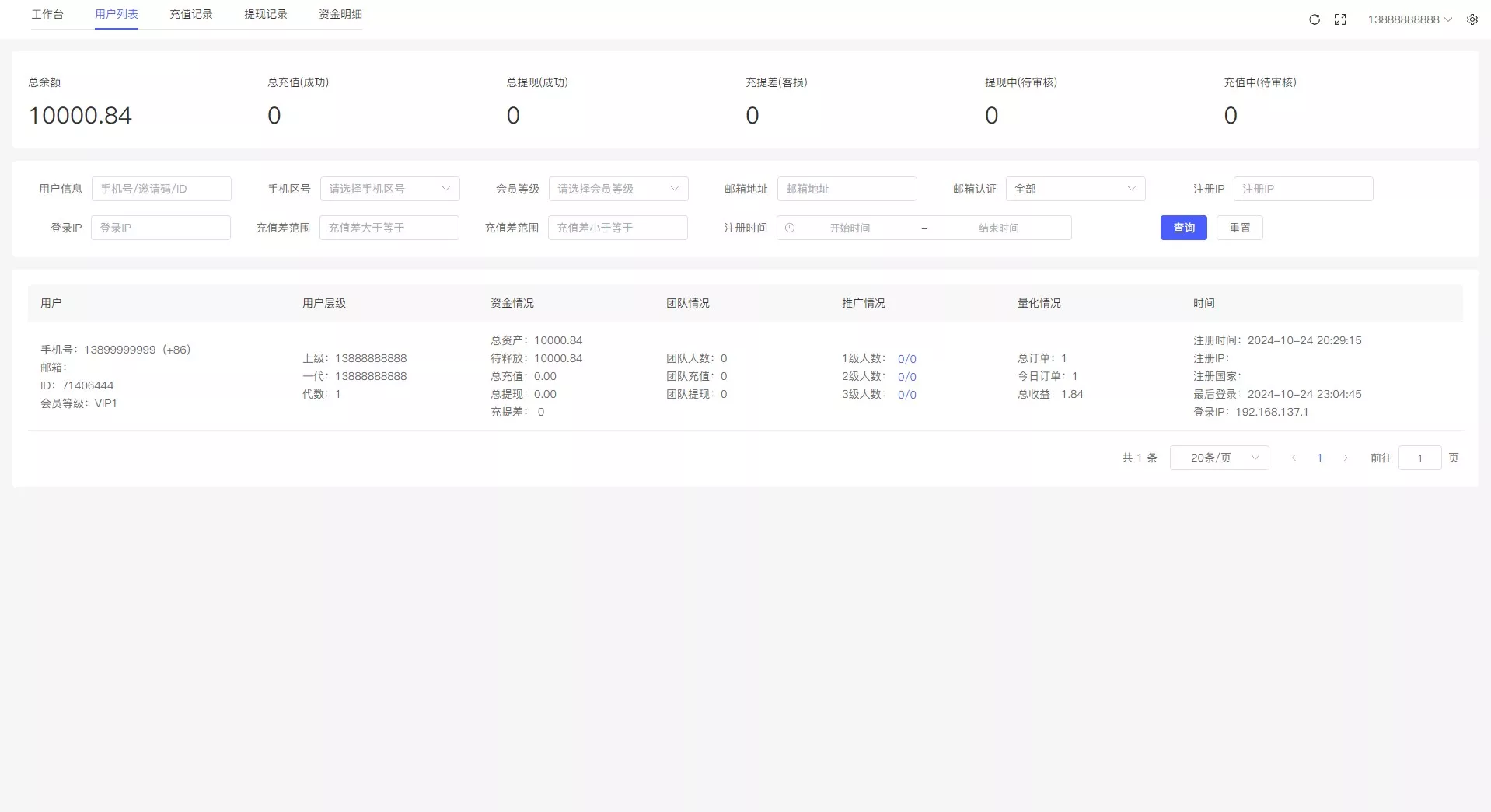 【优选代售】多语言量化理财挖矿虚拟币交易源码/详细部署文档/前后端vue/服务端PHP - 截图32