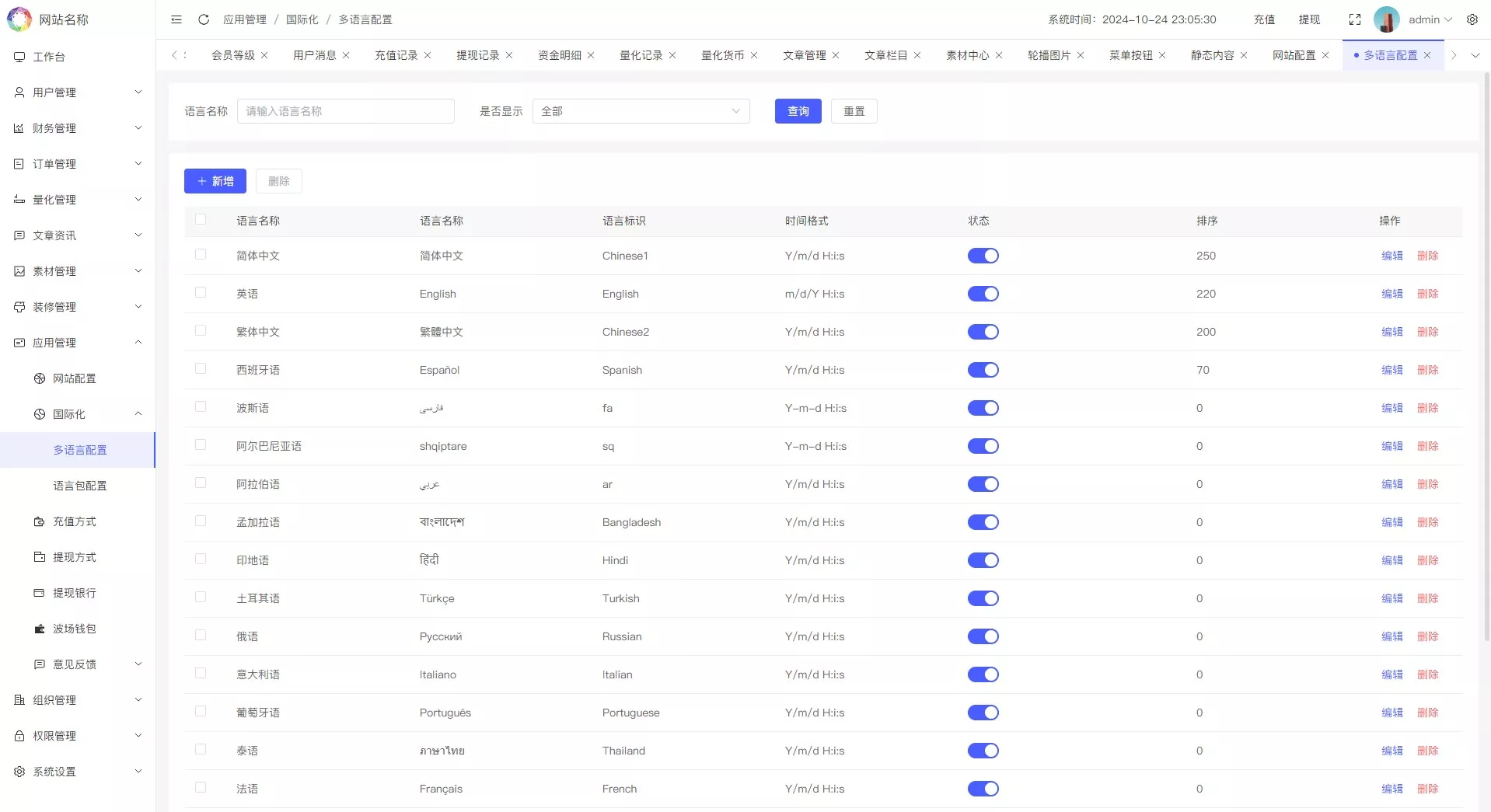 【优选代售】多语言量化理财挖矿虚拟币交易源码/详细部署文档/前后端vue/服务端PHP - 截图21