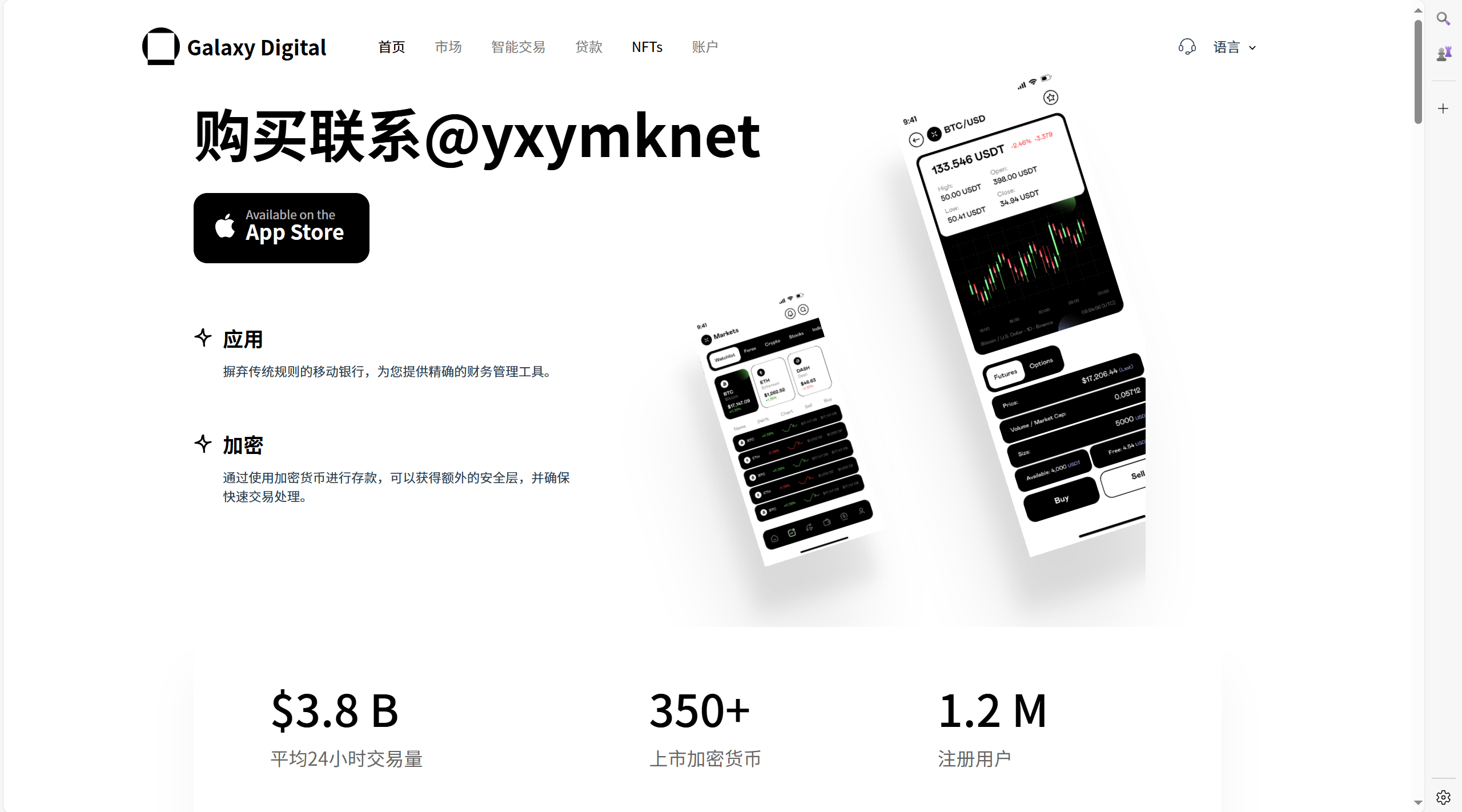 【优选代售】多语言新版本UI 欧美风格币盘外汇/虚拟币/股票/取货/贵金属/合约/期权/nft/只能交易H5 PC自适应（后端Java 前端VUE，全开源可二开） - 截图12
