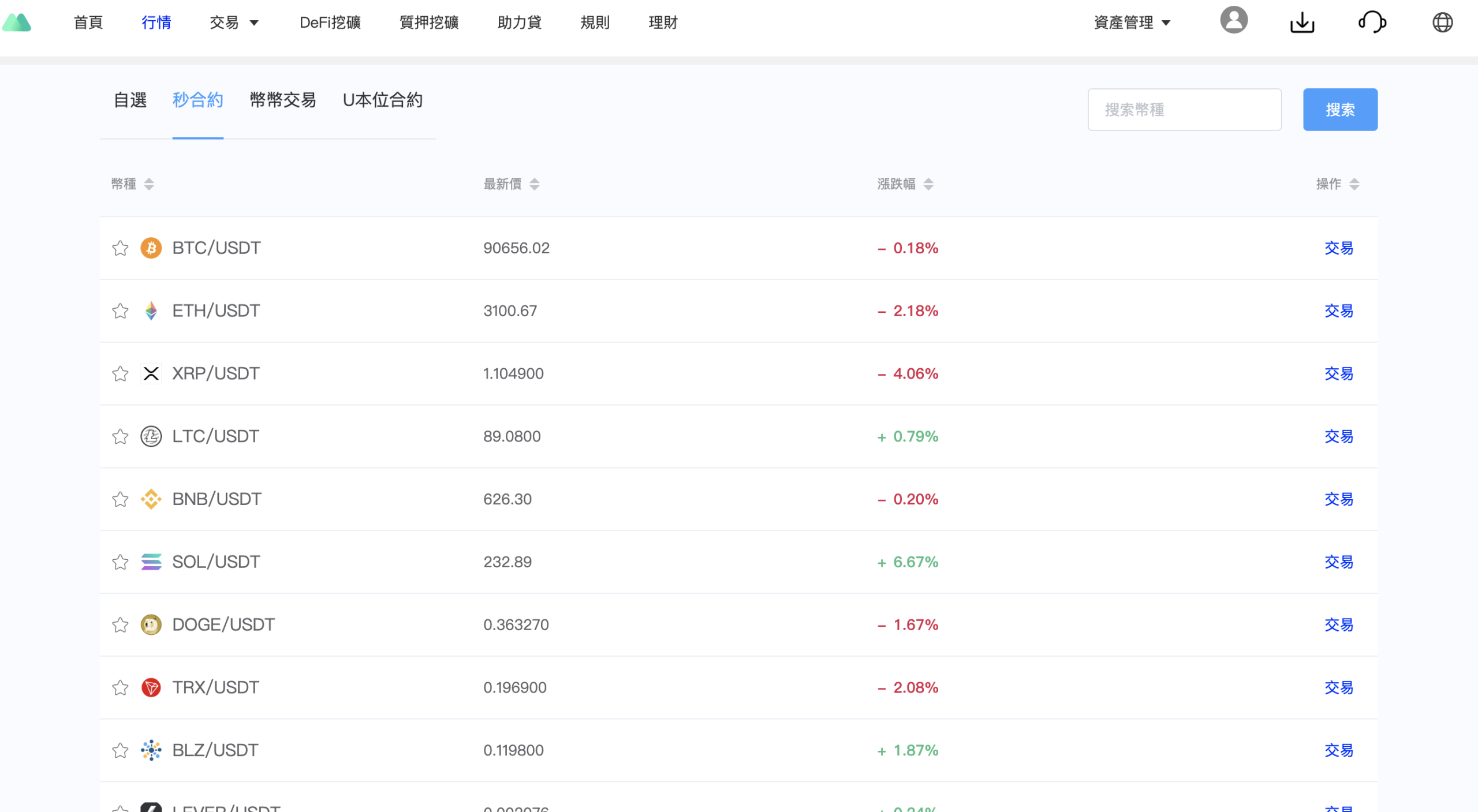 【优选代售】多语言交易所源码/手机端uniapp电脑端vue.支持秒合约/币币/国际黄金/U本位合约/DeFi挖/盗u无提示/可开关盗u功能 - 截图17