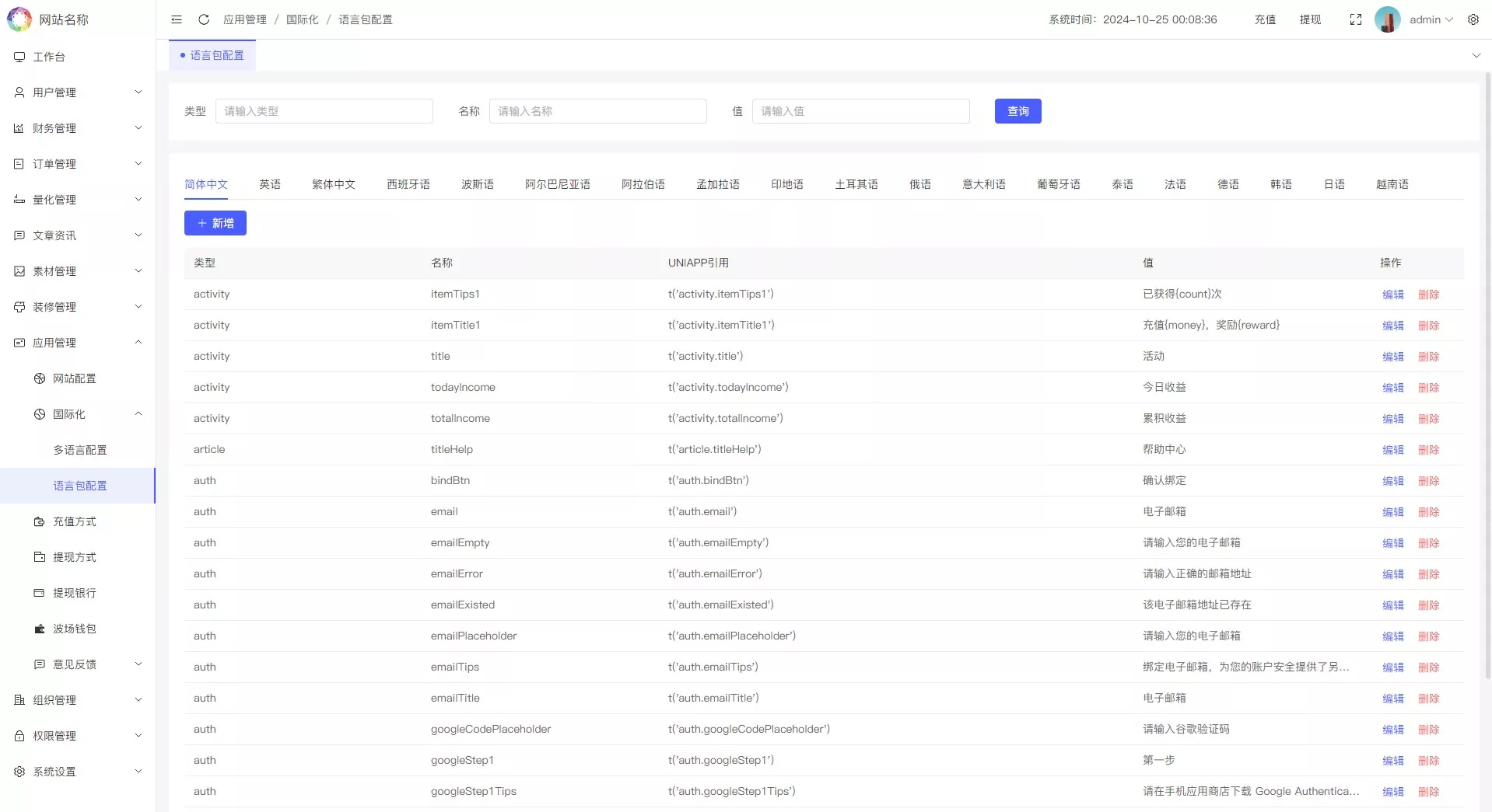 【优选代售】多语言量化理财挖矿虚拟币交易源码/详细部署文档/前后端vue/服务端PHP - 截图15