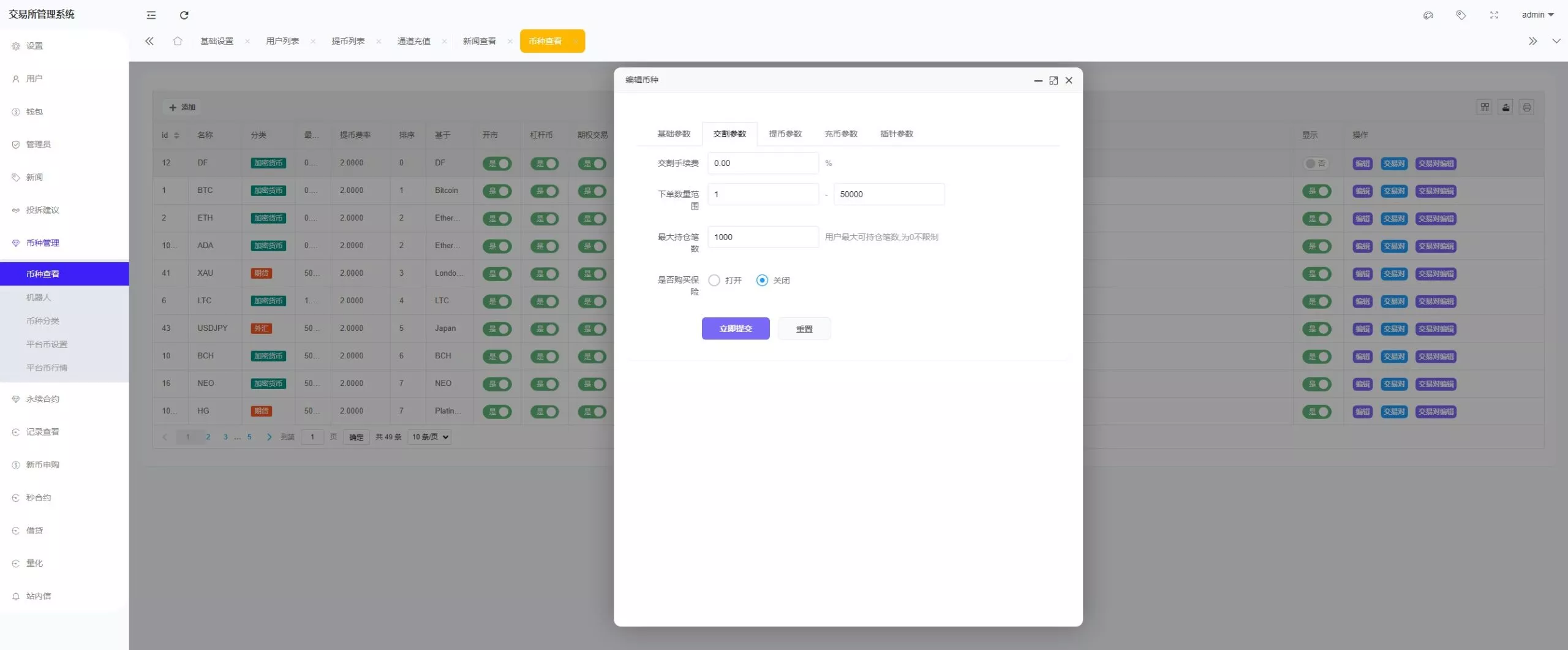 【优选代售】多语言综合交易所系统/期权/杠杆/借贷/AI量化/后端php/前端uniapp - 截图28