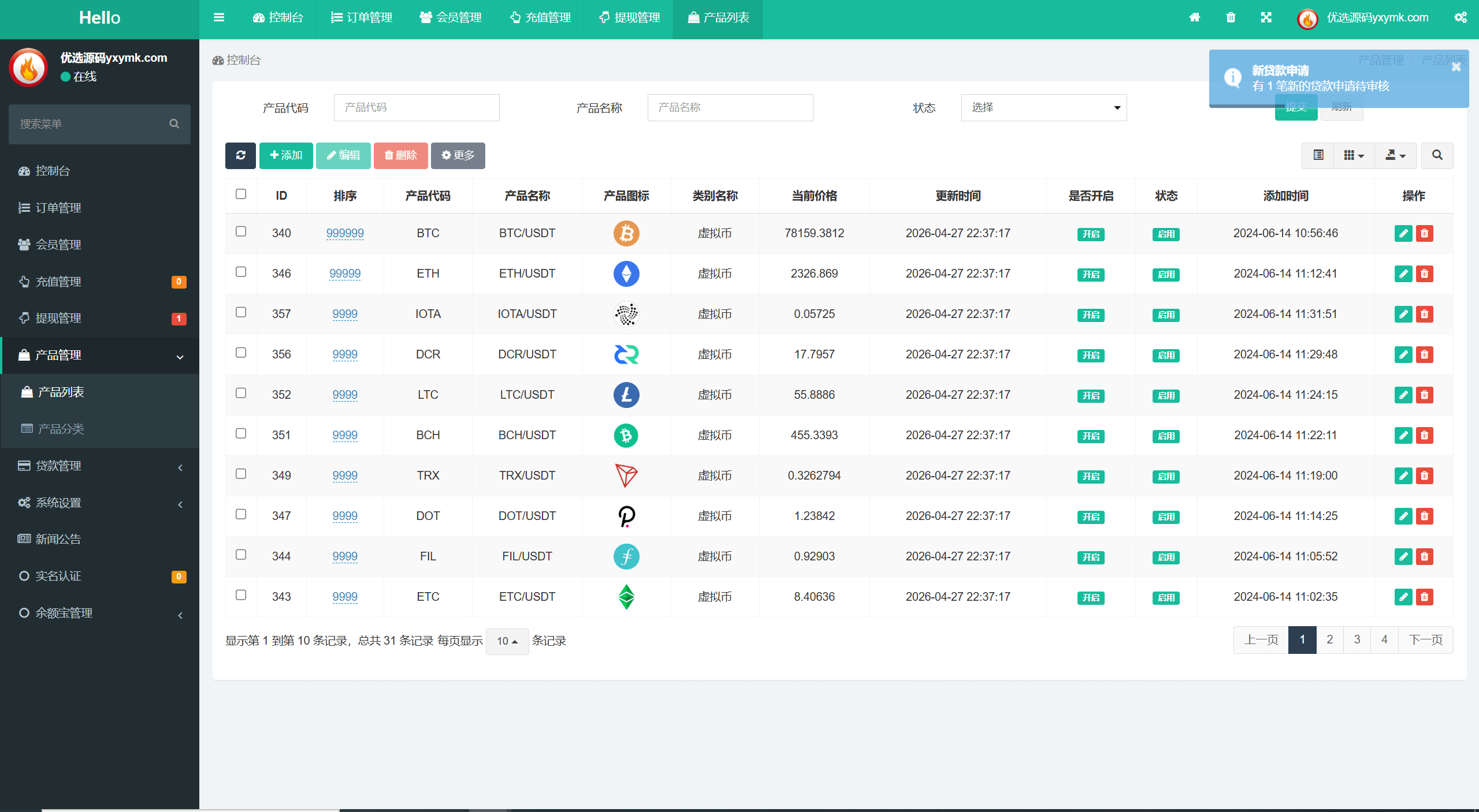 【优选代售】uniapp新版UI秒合约微盘系统/虚拟币/贵金属/外汇交易/贷款/投资 - 截图31