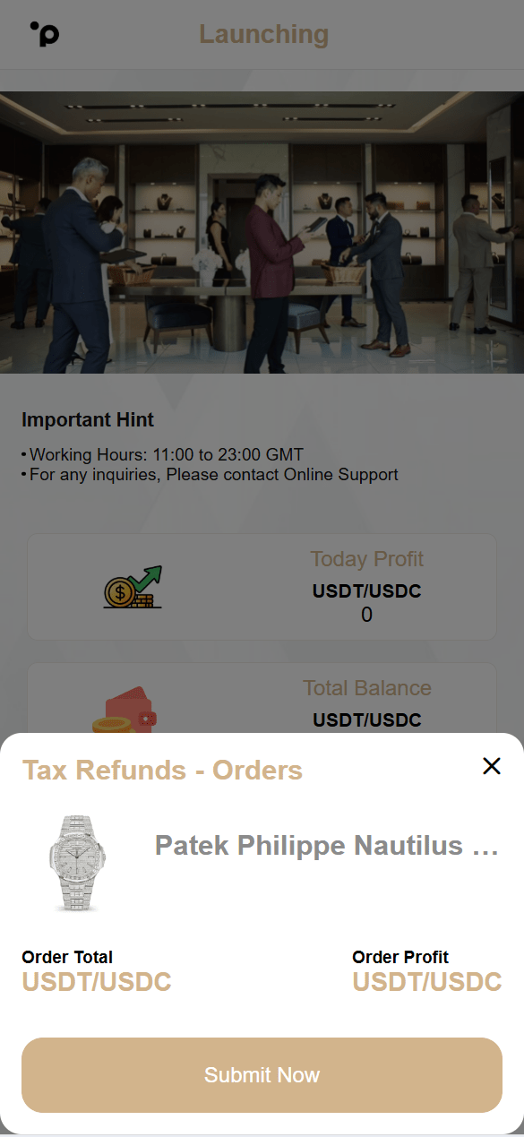 【优选代售】uniapp多语言奢侈品刷单/抢单系统/订单自动匹配系统/连单卡单/海外源码 - 截图2